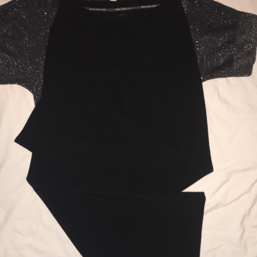 Express Black Boot Cut Pant 2L - Picture 4 of 10